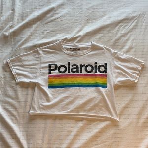 Polaroid Cropped Tee